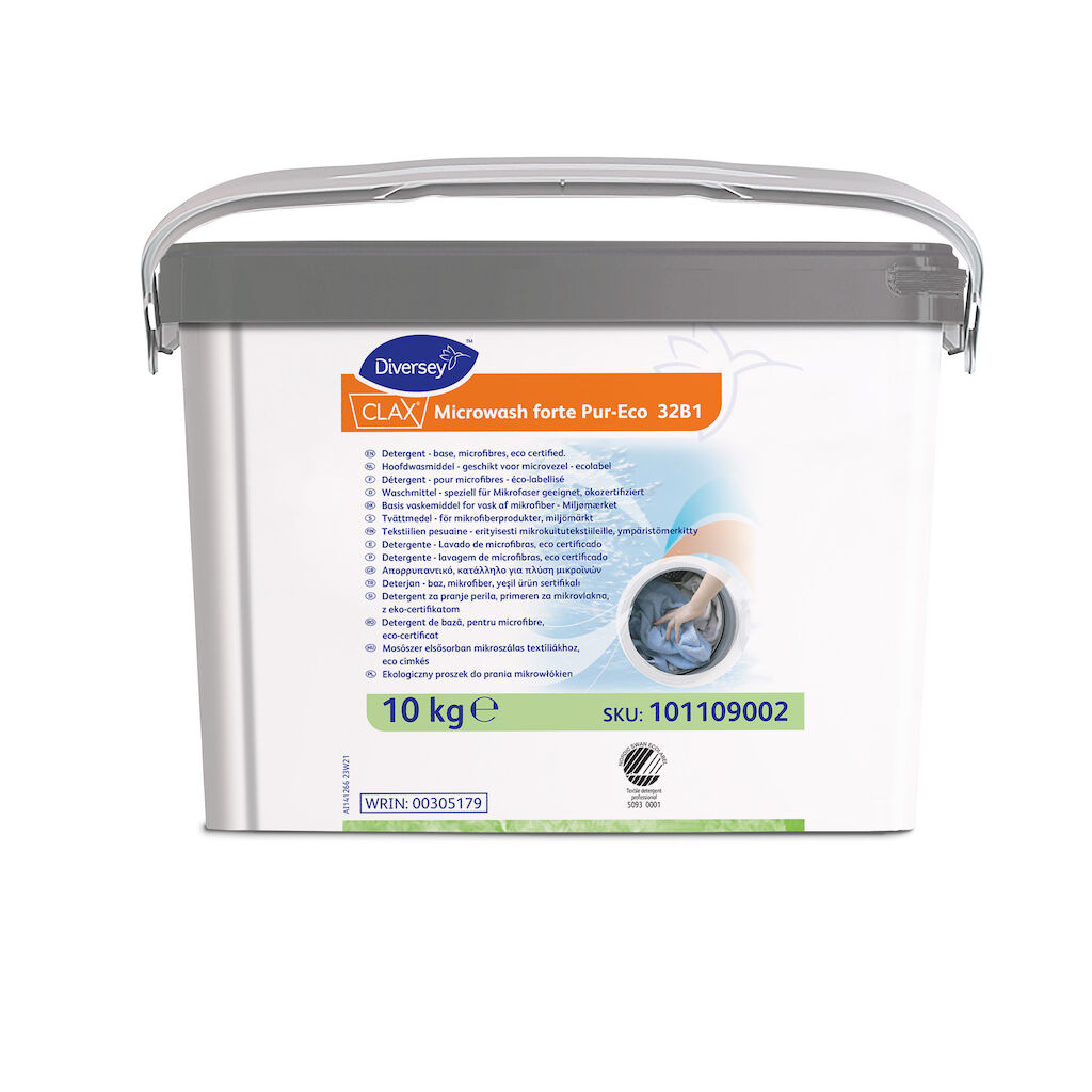 Clax Microwash forte Pur-Eco 10kg - Pyykinpesujauhe